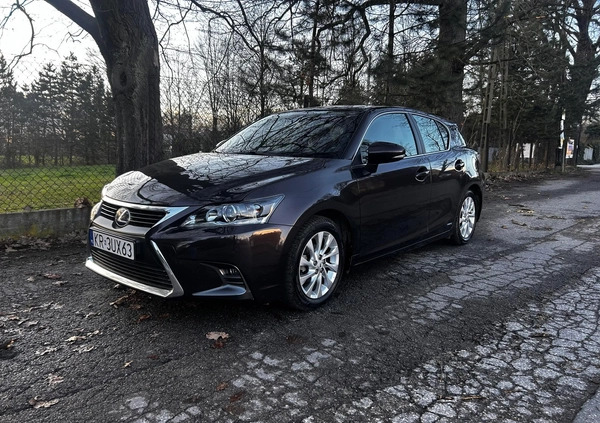 Lexus CT cena 52900 przebieg: 153000, rok produkcji 2012 z Kraków małe 379